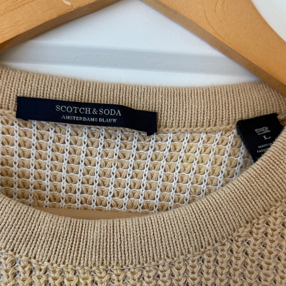 Scotch & Soda Beige Sweater - Picture 2 of 9